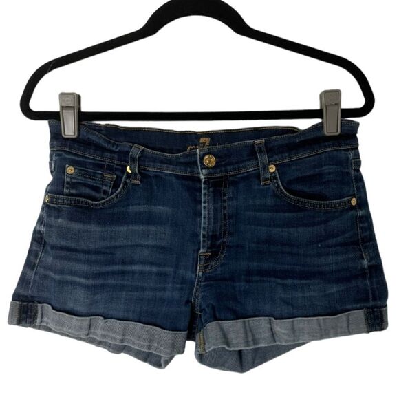 7 for all mankind SZ 28 denim shorts - Picture 1 of 4